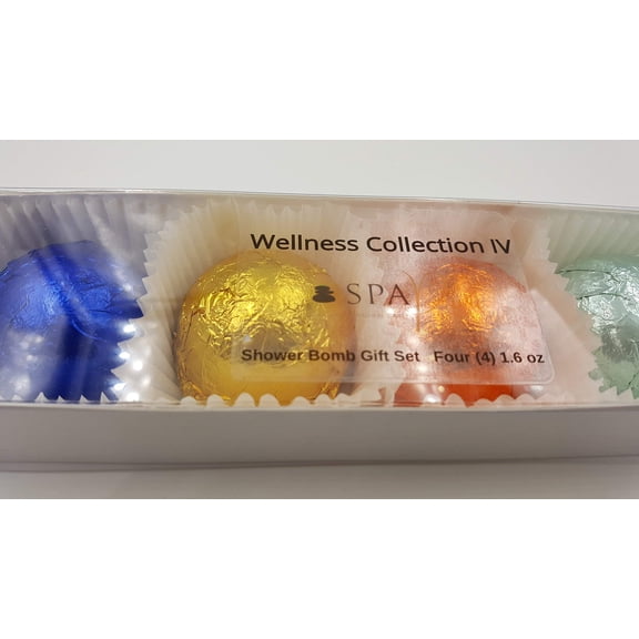 SPA PURE Wellness Collection IV Aromatherapy - Fizzing Shower Bombs by Spa Pure Naturals