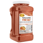 SPA REDI - Detox Foot Soak Pedicure and Bath Fine Salt, Mandarin, 128 Oz - Made with Dead Sea Salts, Argan Oil, Coconut Oil, and Essential Oil - Hydrates, Softens and Moisturizes