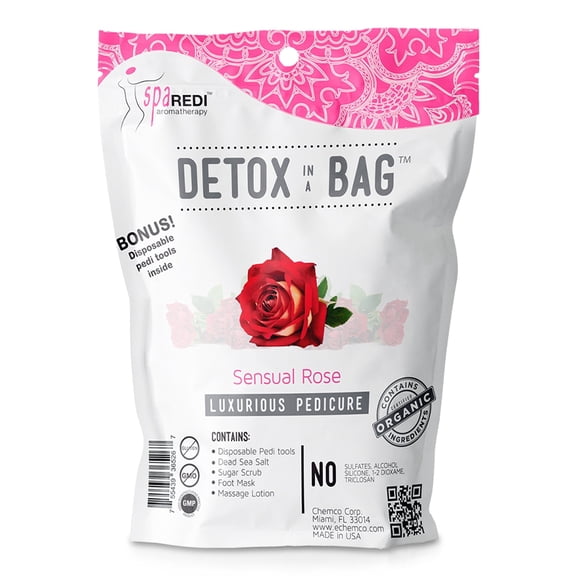 SPA REDI - Detox In A Bag, Mint & Eucalyptus, Detoxifying Blend, 0.7oz