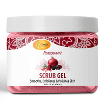 SPA REDI - Exfoliating Scrub Pumice Gel, Pomegranate, 16 oz Pack of 1