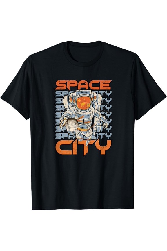 SPACE CITY H-Town Houston - Houston Pride T-Shirt UNISEX S-3XL