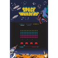 thumbnail image 1 of SPACE INVADERS Screen Poster (24 x 36), 1 of 1
