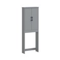 thumbnail image 1 of Mainstays Ardent Over-the-Toilet Bathroom Storage Cabinet, Gray, 1 of 18