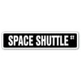 thumbnail image 1 of SPACE SHUTTLE Street Sign NASA Cape Canaveral Kennedy rocket | Indoor/Outdoor |  18" Wide, 1 of 5