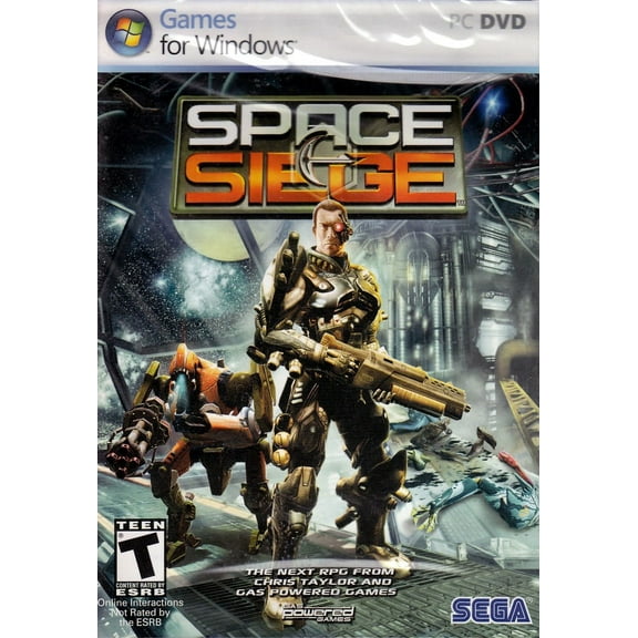 SPACE SIEGE PC DVD - An RPG from Chris Taylor and Gas Powered Games