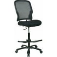 thumbnail image 1 of Big Man's Dark AirGrid Back with Black Mesh Seat Drafting Chair, 1 of 8