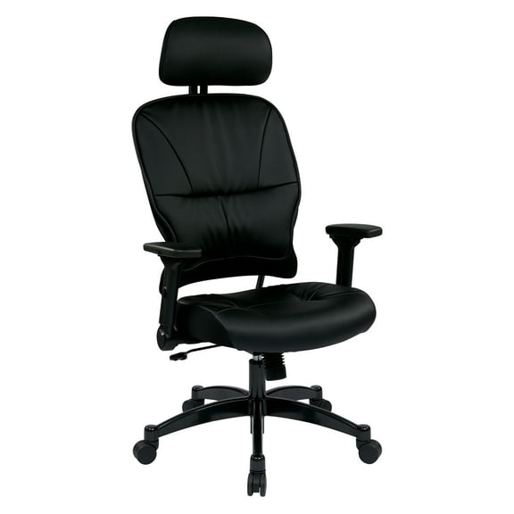 SPACE Seating Bonded Leather Seat and Back Managers Chair