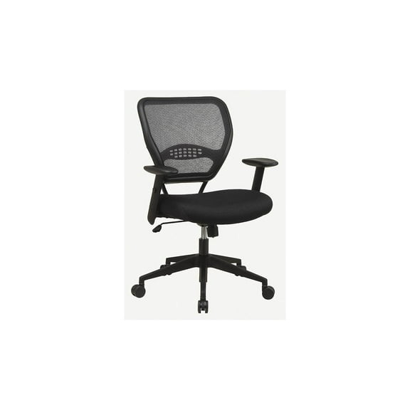 SPACE Seating Professional Black AirGrid® Back Managers Chair