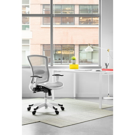 SPACE Seating White Frame Managers Chair