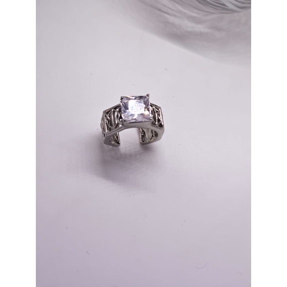 SPACED RING SILVER