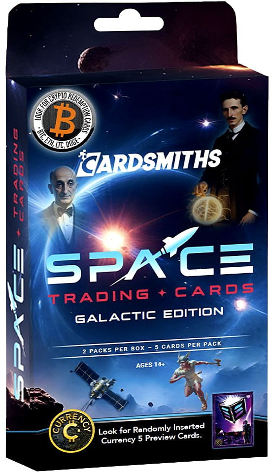 Cardsmith Space Trading Card Galactic Edition Collector Box