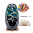 thumbnail image 1 of SPACEKEEPER Ceramic Backflow Incense Holder Waterfall Burner, 1 of 2