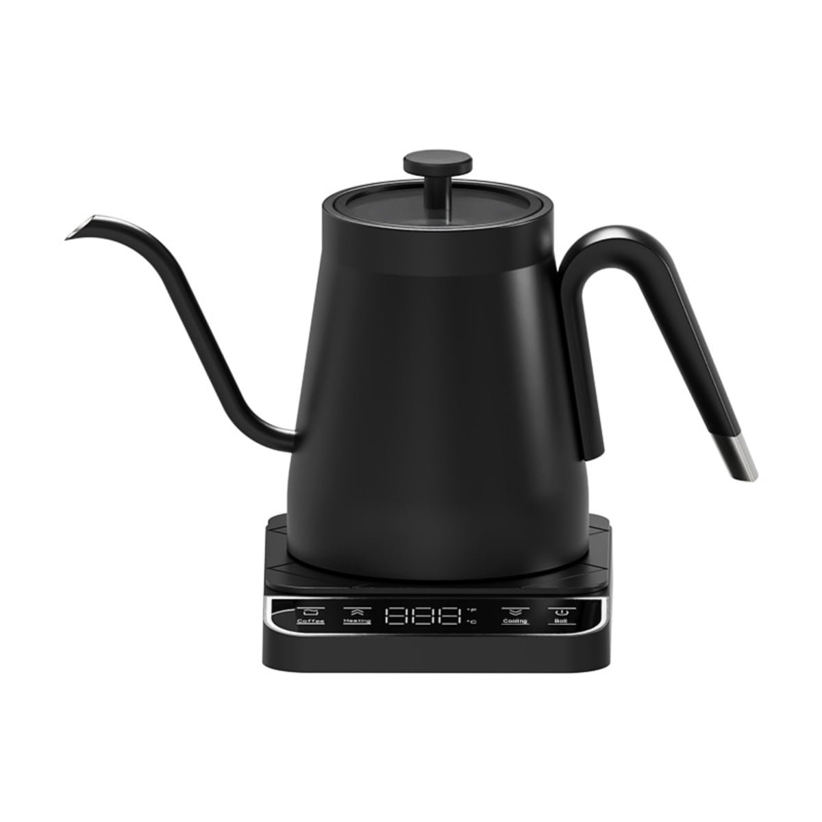 NOBRAND, 1 Liter Double Wall Electric Kettle, Stainless Steel