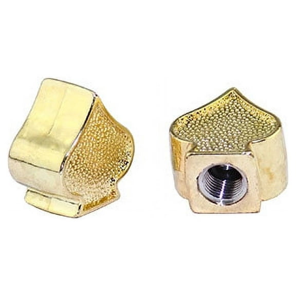 SPADE BIKE BICYCLE VALVE CAP GOLD. Schrader/Valve. Bike part, Bicycle part, bike accessory, bicycle part