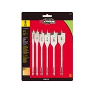 Blu-Mol Xtreme 6 in. L Carbon Steel Spade Bit Set Hex Shank 6 pc