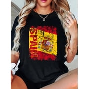 SPAIN Flag Vintage Distressed SPAIN T-Shirt
