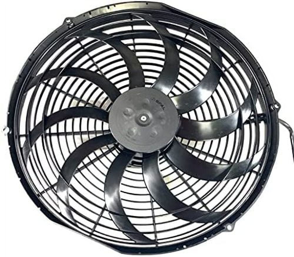 Kühlerlüfter 12V SPAL 30102049 16" 12V Puller Fan Curved Blade