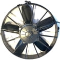 thumbnail image 1 of SPAL 30102038 12" Puller Fan 12 VOLT High Performance Straight Blade 1640 cfm w plastic shroud, 1 of 9