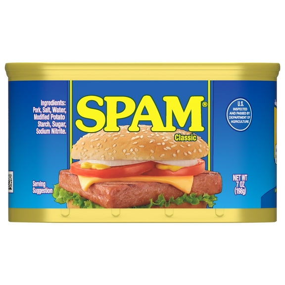 SPAM Classic, Shelf-Stable Meat, 7 oz Aluminum Can