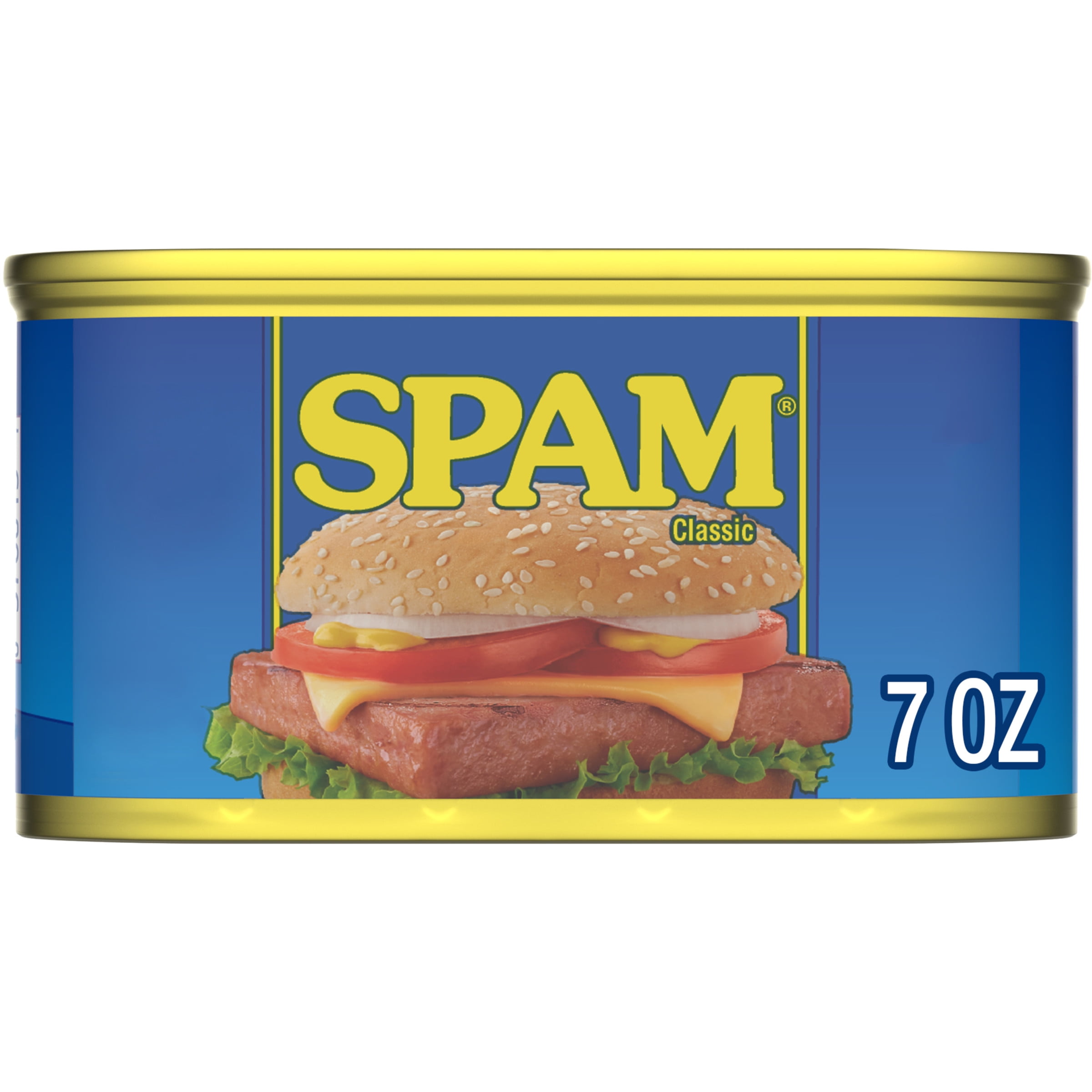 SPAM Classic, ShelfStable Meat, 7 oz Aluminum Can
