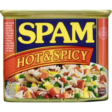SPAM Hot & Spicy, Shelf-Stable, 12 oz Aluminum Can