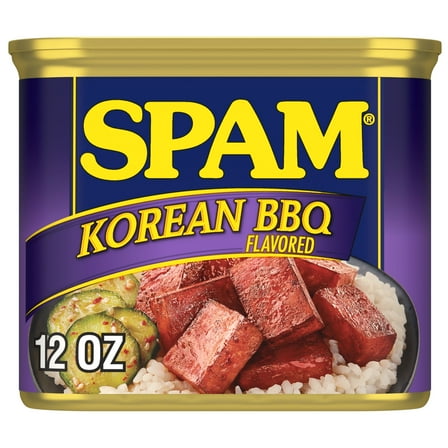 SPAM Korean BBQ Flavored, Shelf Stable, 12 oz Aluminum Can