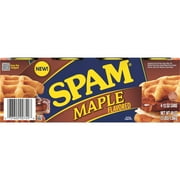 SPAM Maple Flavored Canned Ham, 12 oz Aluminum Can (4-Pack)