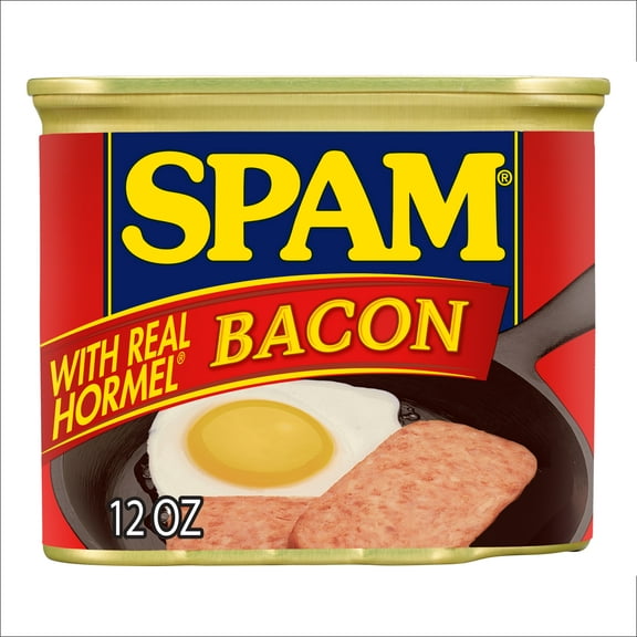SPAM With Real HORMEL Bacon, 7 G Protein per Serving, 12 oz Aluminum Can