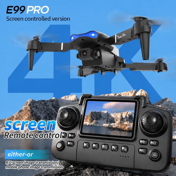 SPAN LINK Drone with 4K HD Dual Camera for Adults Kids, RC Quadcopter with 2 Modular 1800mAh Batteries for 30 Mins Long Flight