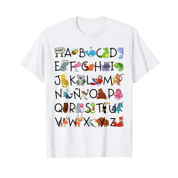 SPANISH ALPHABET, MAESTRA, SPANISH TEACHER T-Shirt