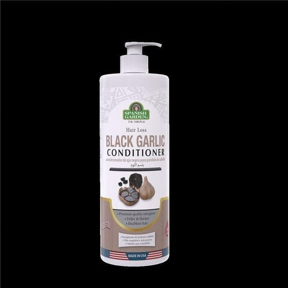 SPANISH GARDEN 19490 Spanish Garden Original Black Garlic Conditioner, Hair Loss Formula, 32oz / 946ml