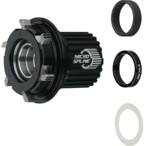 Spank HEX Rear Hub Microspline Steel Freehub & Spacer Ring & Conversion Spacer