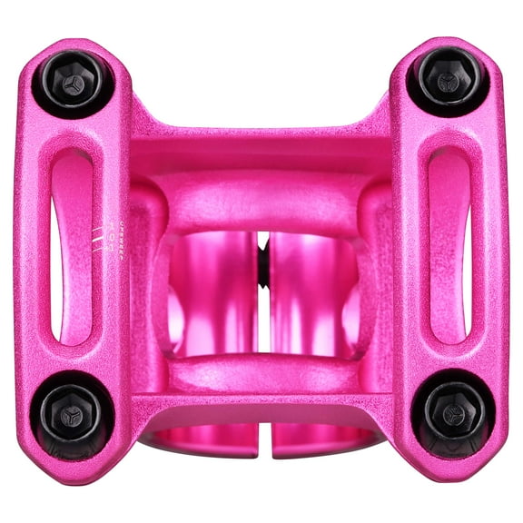 SPANK SPLIT Stem 38mm Pink Aluminum | Ultra-Short Stack Height And True 0-Deg
