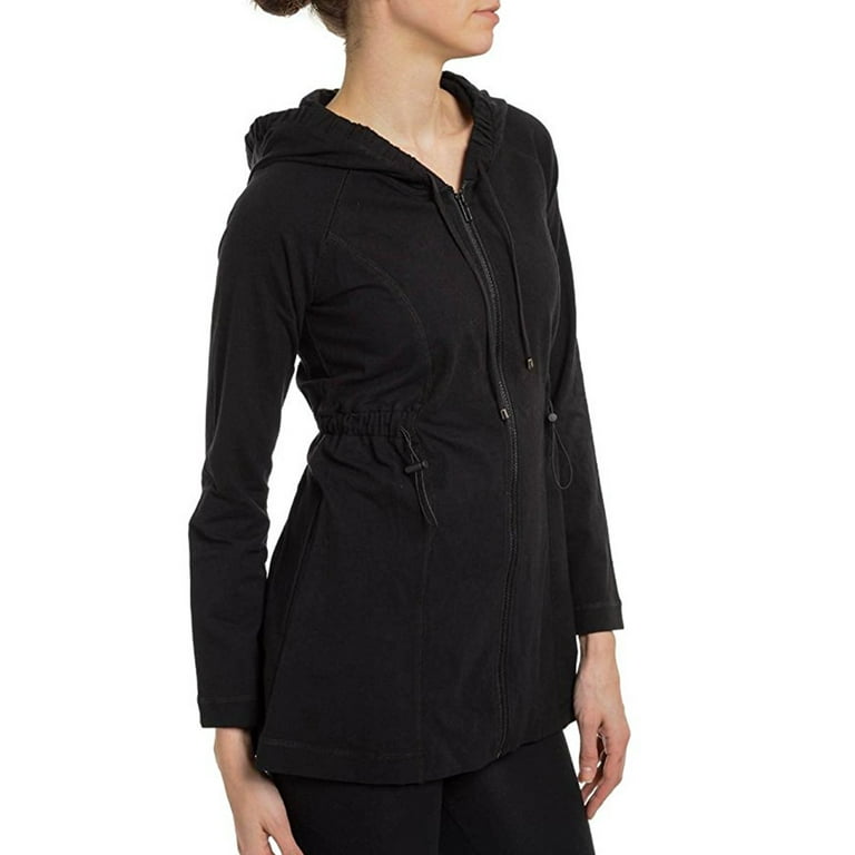 SPANX Ath-Leisure Activewear Jacket Pant Set QVC, Black, Small