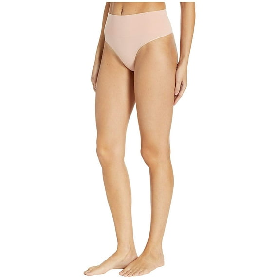 Spanx Everyday Shaping Panties Thong Vintage Rose
