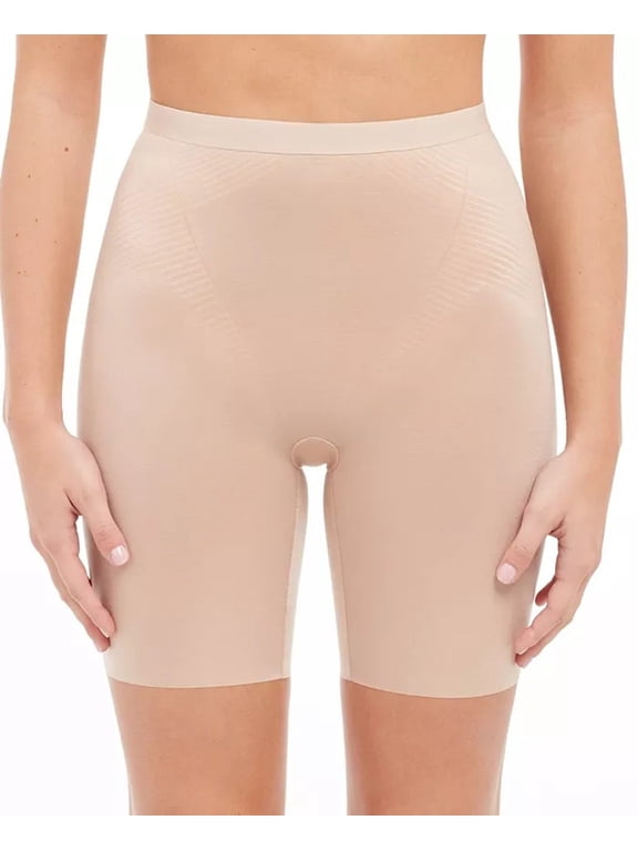 Mid-Thigh Short - 10234R (Champagne Beige, 3X)
