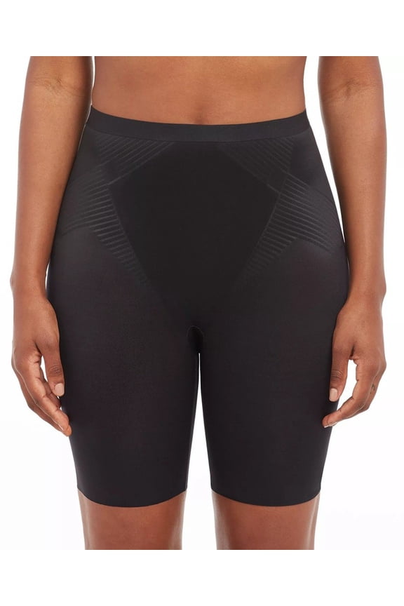 Mid-Thigh Short - 10234R (Very Black, 3X)