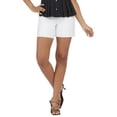 thumbnail image 1 of SPANX On-The-Go 6" Shorts White XL, 1 of 2