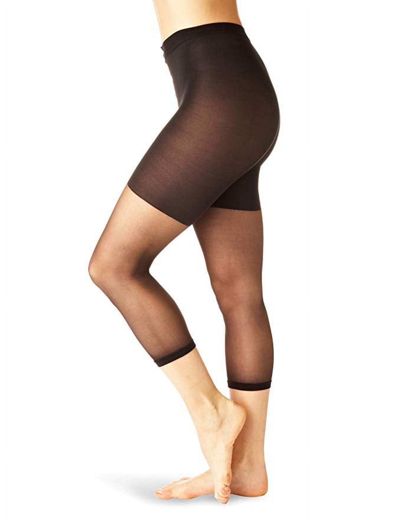 SPANX Power Capri Medium Control Footless Pantyhose