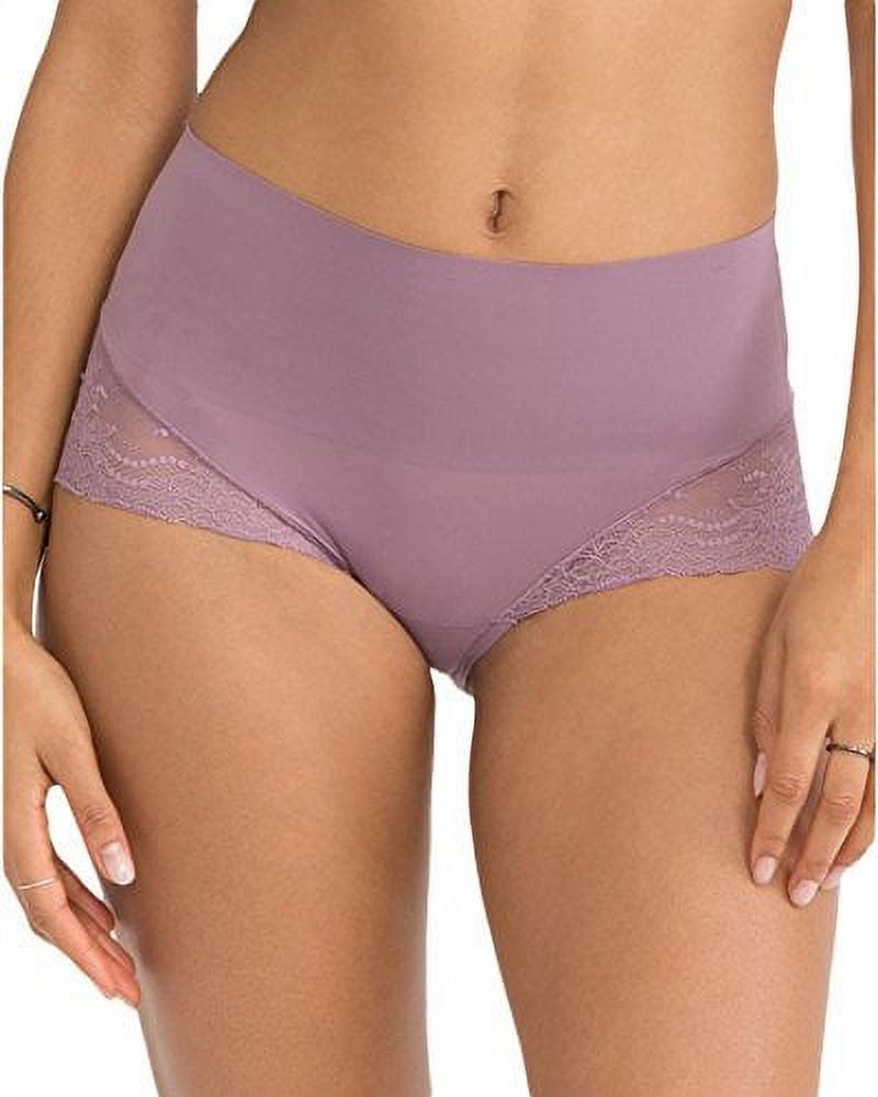 Spanx Undie-tectable Lace Hi-Hipster Panty Lavender 