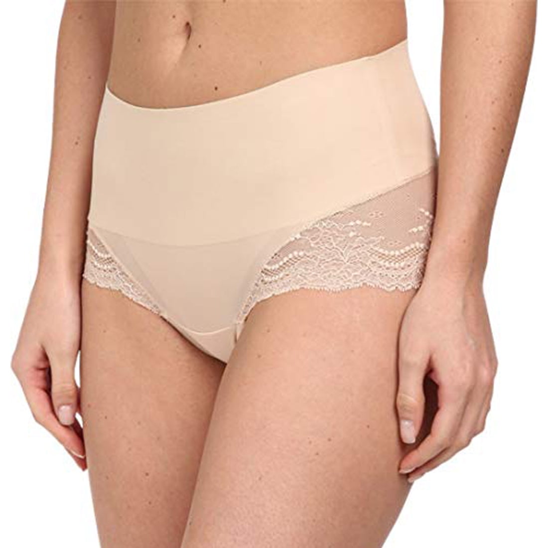 SPANX Undie-tectable Thong Panty, Soft Nude, S