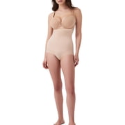 SPANX Womens High-Waisted Shaping Briefs 10399R, Soft Nude, 3X
