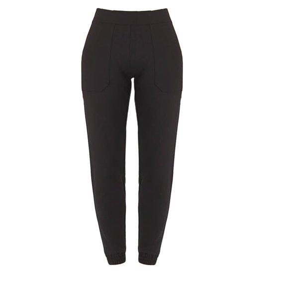 SPANX Women's Perf Jogger Pants, Classic Black, XL