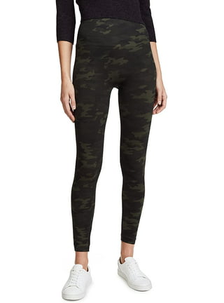SPANX, Pants & Jumpsuits, Spanx Faux Leather Camo Leggings Small Green  Camouflage Pants