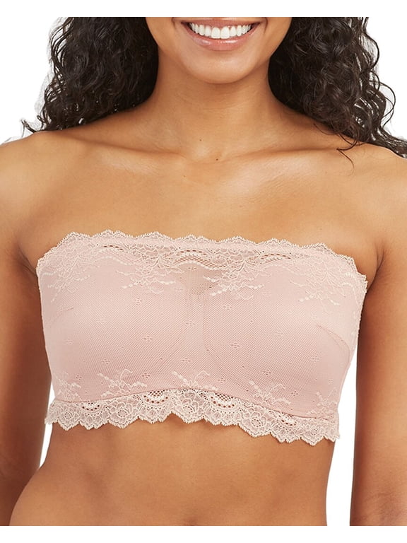 ® womens Bandeau Bra, S, Pink