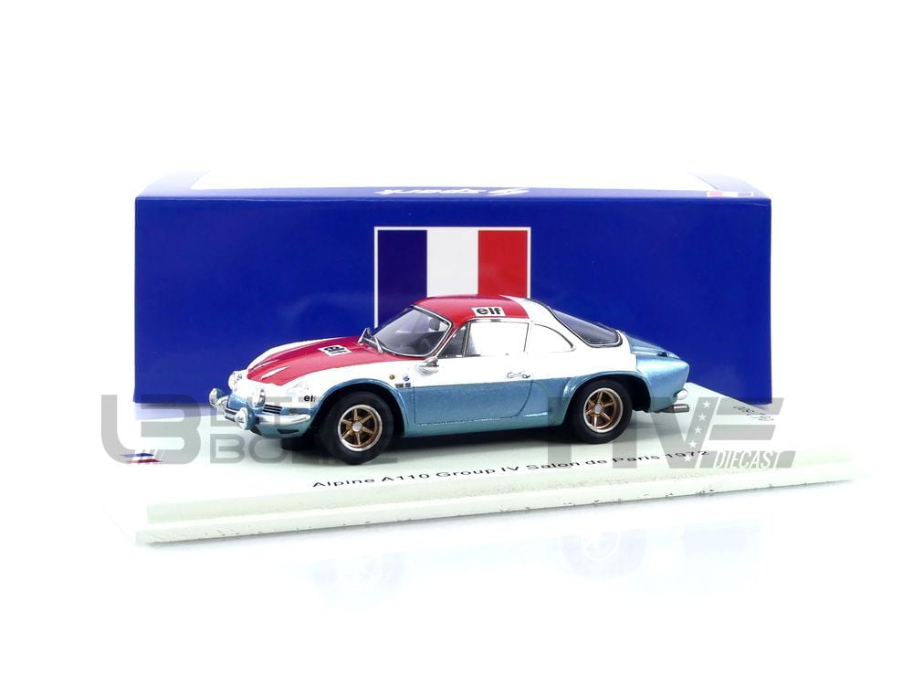 Alpine A110 (Group IV Salon de Paris 1972) in Blue/White/Red