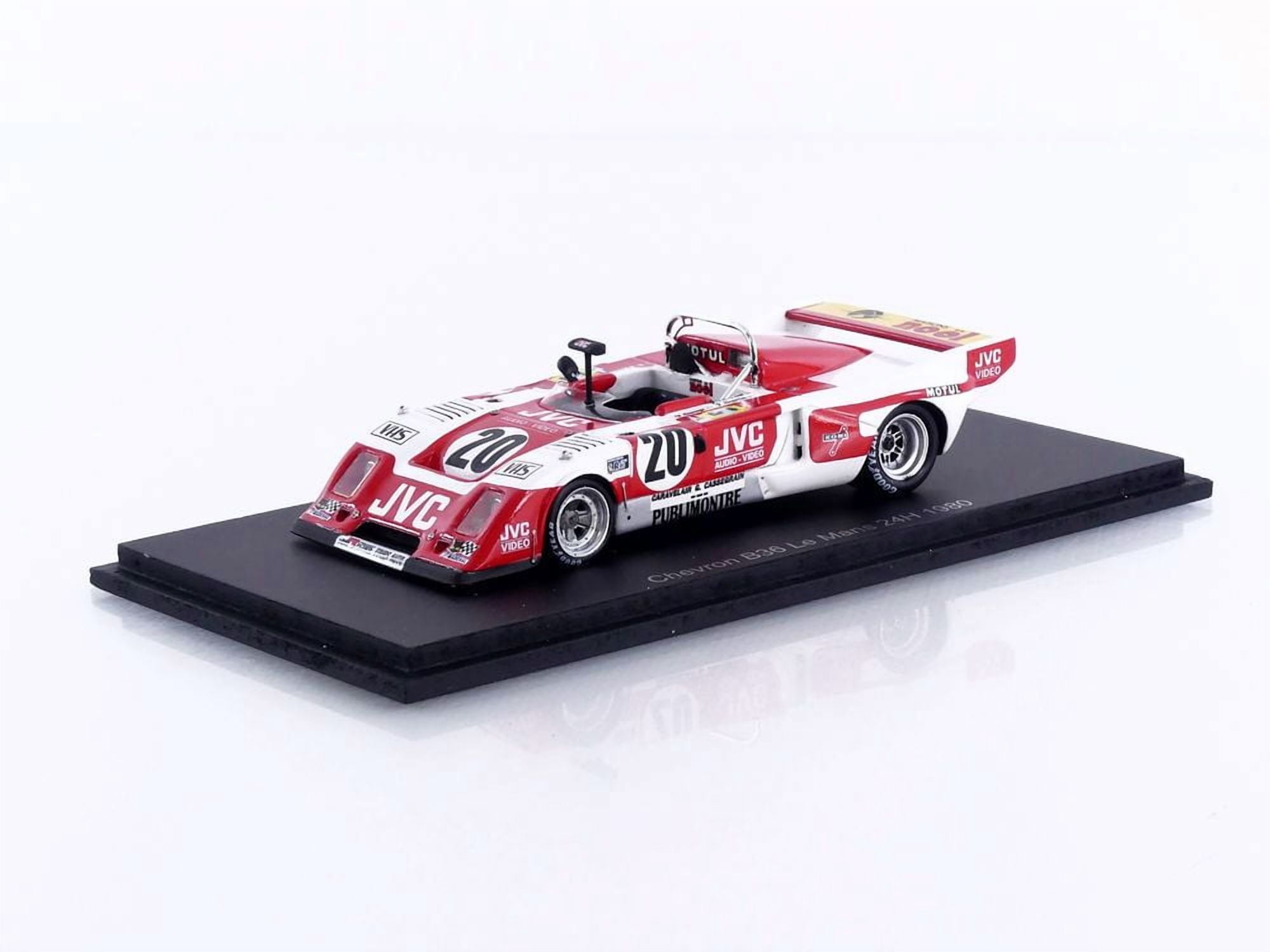 Miniature Spark 1/43 - Chevron B36 N°26 - 24H Du Mans 1976 - Pilotes Stadler / Prävente - Neuve