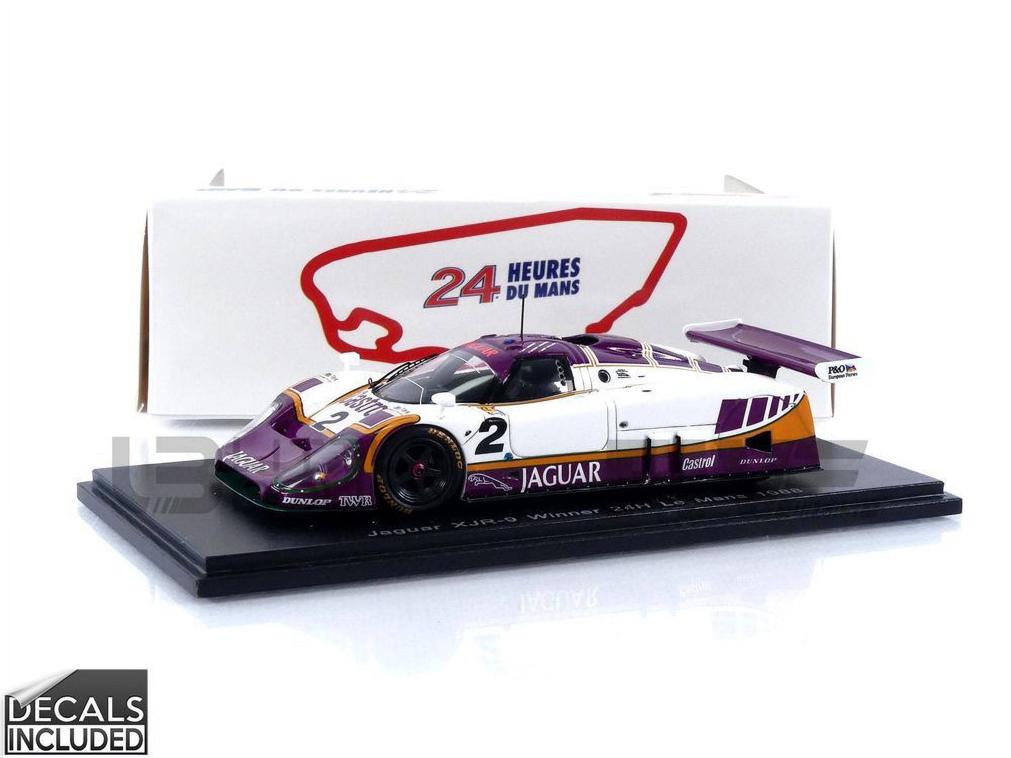 Modèle Réduit Voiture De Collection ONYX 1/43 - Jaguar XJR-9 Castrol #60 - Le Mans 1990 - Blanc