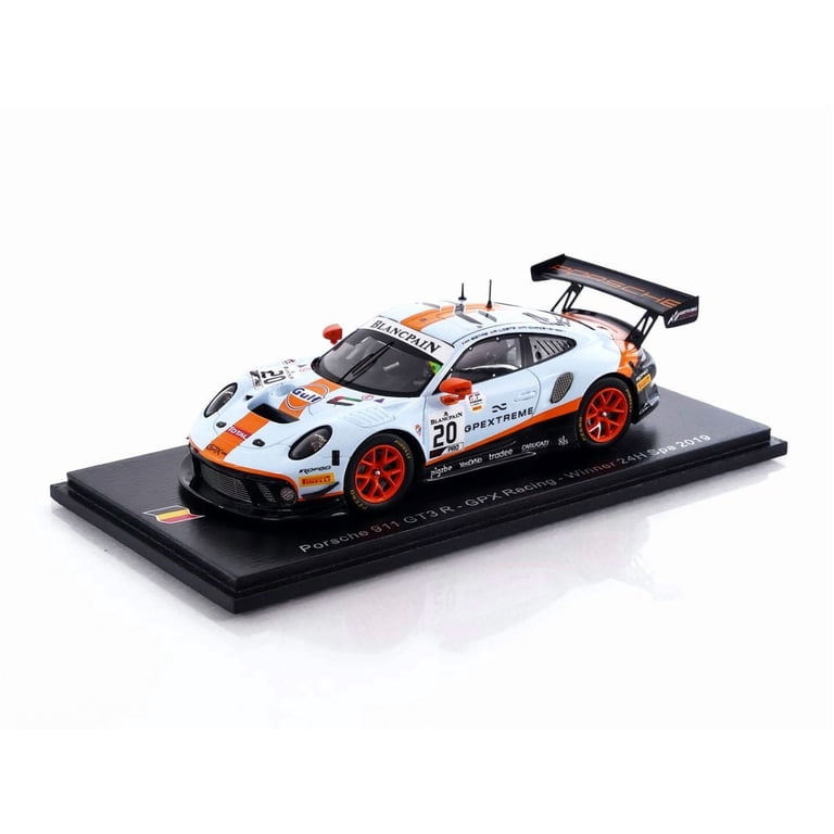 SPARK 1/43 - PORSCHE 911 GT3 R - Winner Spa 2019 - Walmart.com
