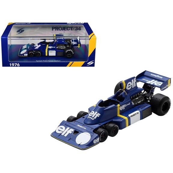 Tyrrell P34 "Presentation" Formula One F1 "World Championship" (1976) 1/43 Model Car by Spark